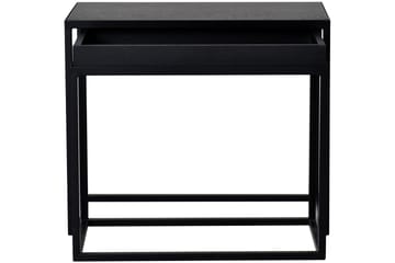 Satsbord Brolopp 60 cm 2 Bord - Svart - Möbler - Bord & matgrupp - Soffbord