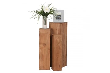 Satsbord Darwell 25 cm 3 Bord - Akacia - Möbler - Bord & matgrupp - Soffbord