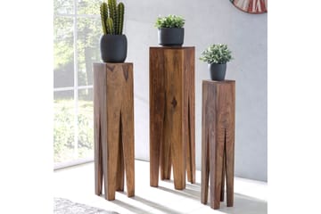 Satsbord Leim 3-pack - Trä|natur - Möbler - Bord & matgrupp - Soffbord
