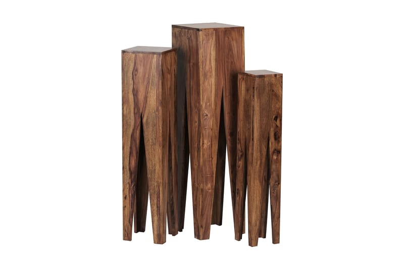 Satsbord Leim 3-pack - Trä|natur - Möbler - Bord & matgrupp - Soffbord