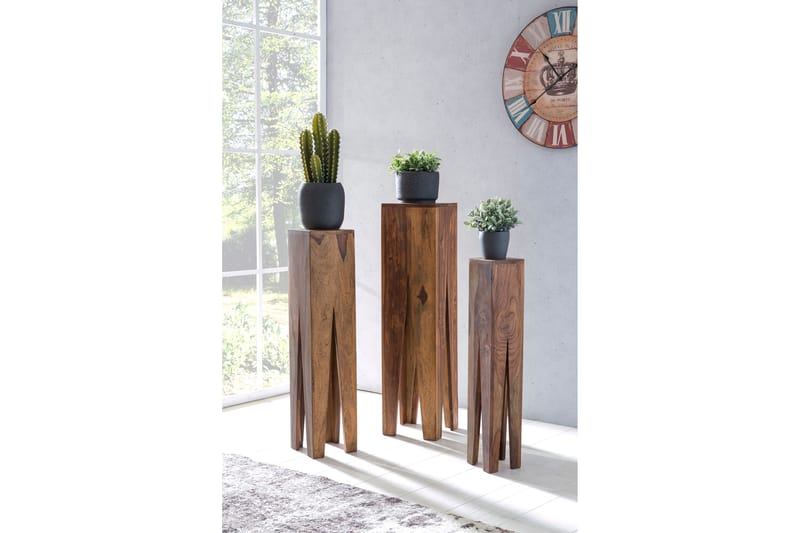 Satsbord Leim 3-pack - Trä|natur - Möbler - Bord & matgrupp - Soffbord
