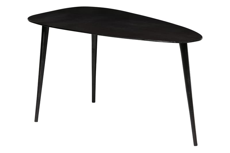Satsbord Majada 89/76 cm Trekantig - Svart - Möbler - Bord & matgrupp - Soffbord