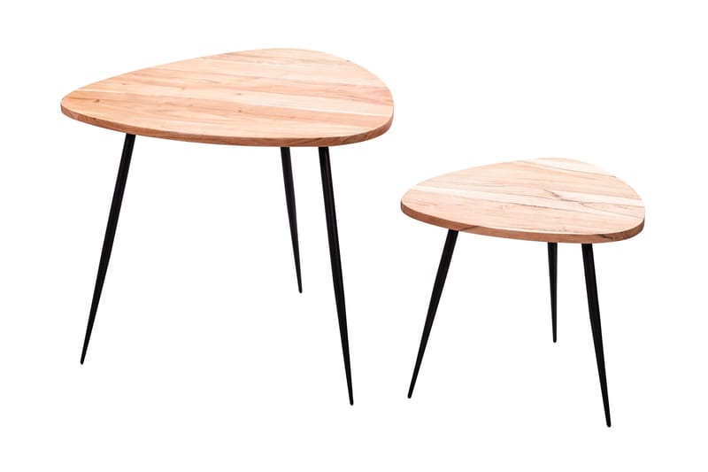Satsbord Marquavius 2-pack 60 cm - Trä|natur - Möbler - Bord & matgrupp - Soffbord