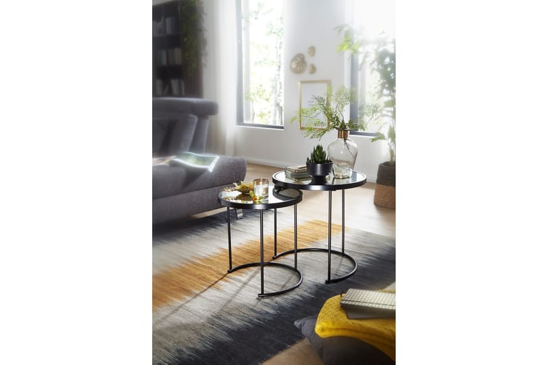 Satsbord Rauchelle 50 cm - Svart - Möbler - Bord & matgrupp - Soffbord