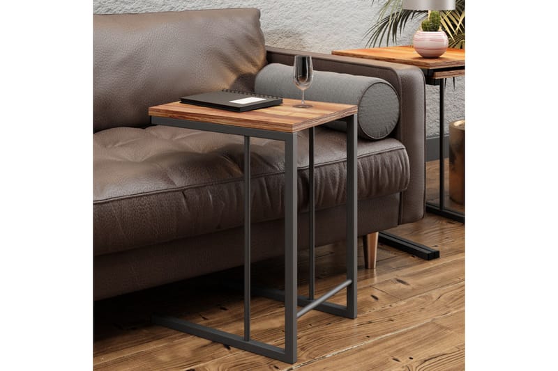 Satsbord Sessan 44x55x44 cm - Svart - Möbler - Bord & matgrupp - Soffbord
