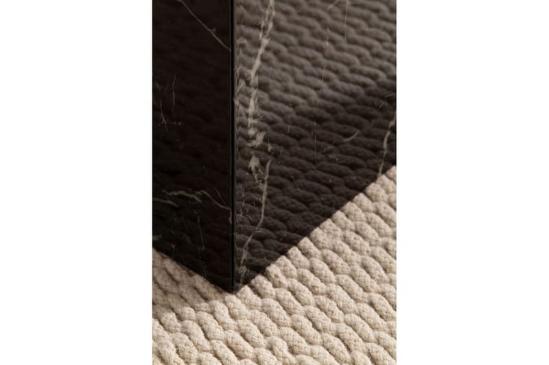 Satsbord Wohnling Set om 2 MONOBLOC högglans triangulär, modern stil Marmor, Svart - Marmor, Svart - Möbler - Bord & matgrupp - Soffbord - Kistbord