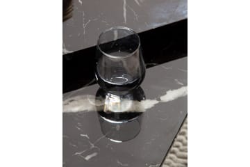 Satsbord Wohnling Set om 2 MONOBLOC högglans triangulär, modern stil Marmor, Svart - Marmor, Svart - Möbler - Bord & matgrupp - Soffbord - Kistbord