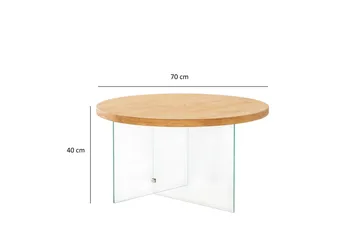 Serenity Soffbord 70 cm - Ek - Möbler - Bord & matgrupp - Soffbord
