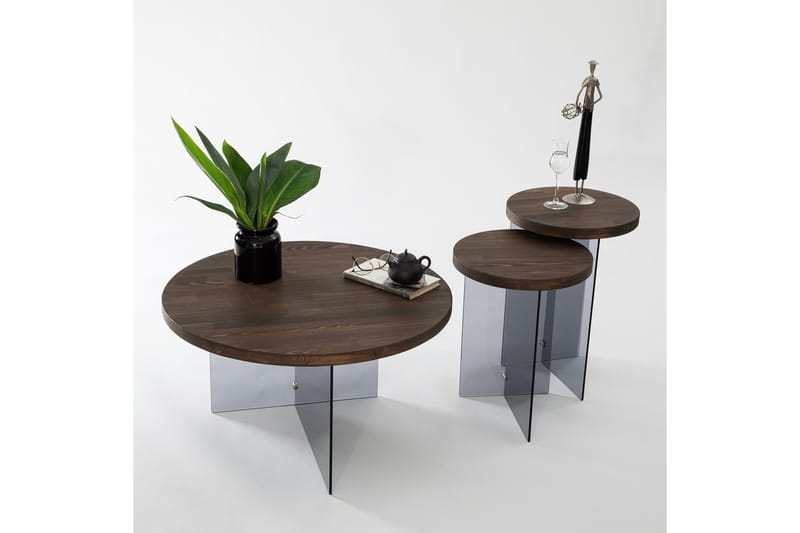 Serenity Soffbord 70 cm - Valnöt - Möbler - Bord & matgrupp - Soffbord