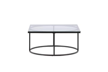 Skanör Soffbord 90x90x42 cm - Svart - Möbler - Bord & matgrupp - Soffbord