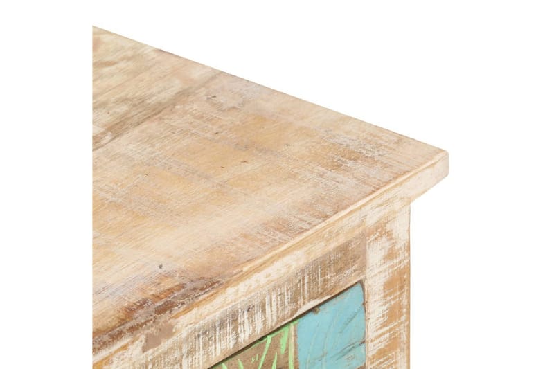 Soffbord 100x55x40 cm grovt akaciaträ - Flerfärgad - Soffbord