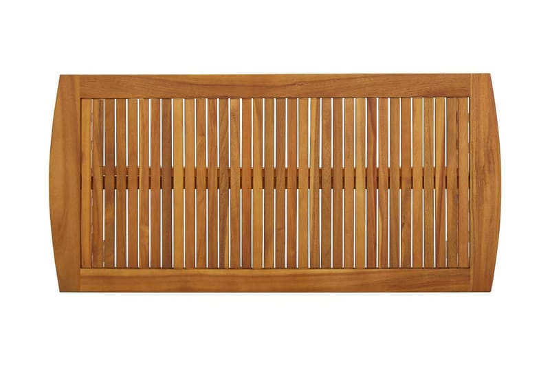 Soffbord 102x50x43 cm massivt akaciaträ - Brun - Soffbord