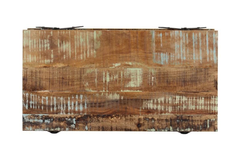 Soffbord 115x60x40 cm massivt återvunnet trä - Flerfärgad - Soffbord