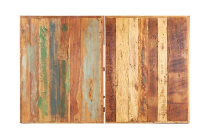 Soffbord 142x90x42 cm massivt återvunnet trä - Brun - Soffbord