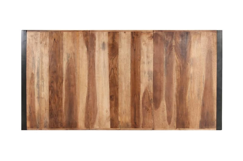 Soffbord 180x90x40 cm massivt trä med sheshamyta - Brun - Soffbord