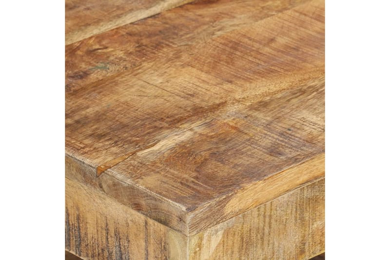Soffbord 45x45x40 cm massivt mangoträ - Brun - Soffbord