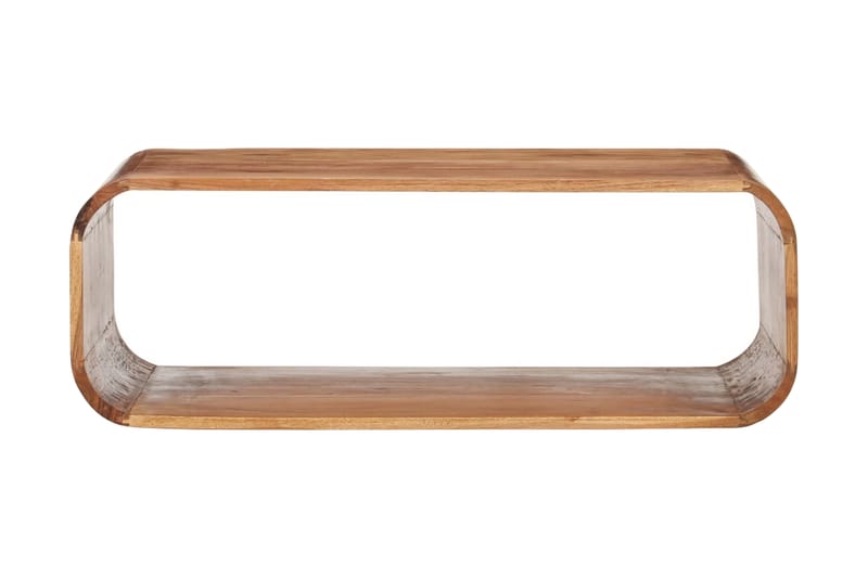 Soffbord 90x50x30 cm massivt akaciaträ - Brun - Soffbord
