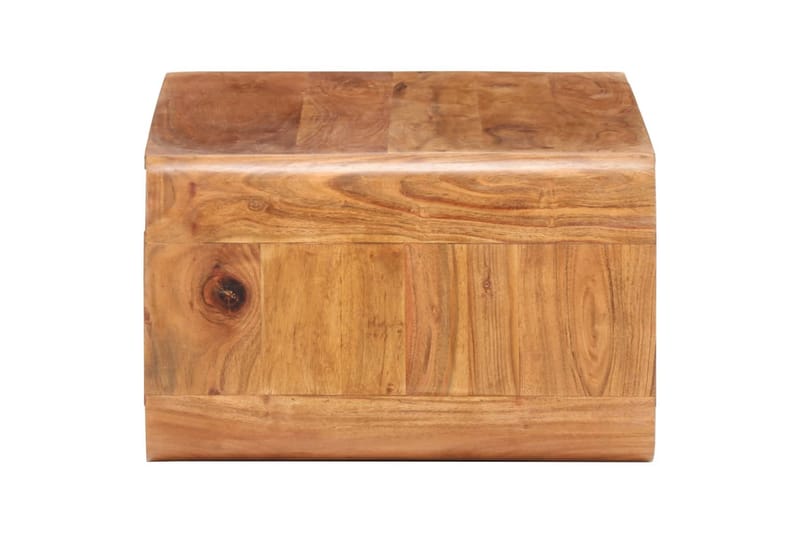 Soffbord 90x50x30 cm massivt akaciaträ - Brun - Soffbord