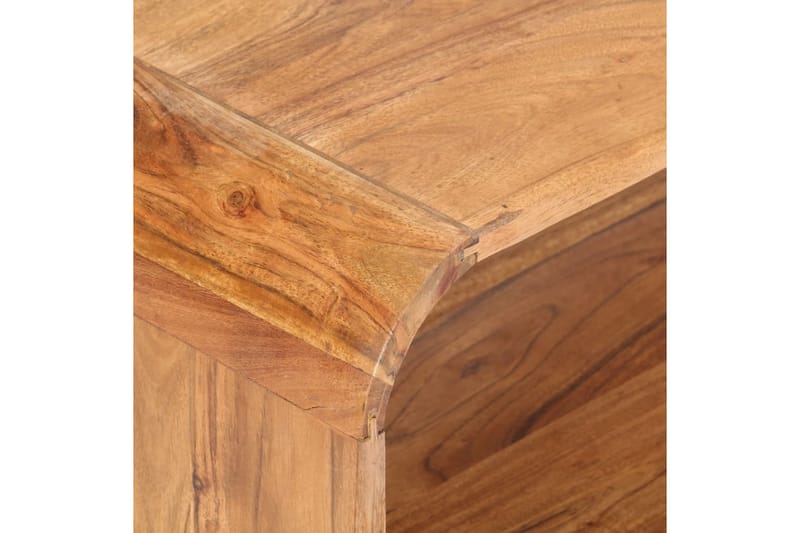 Soffbord 90x50x30 cm massivt akaciaträ - Brun - Soffbord