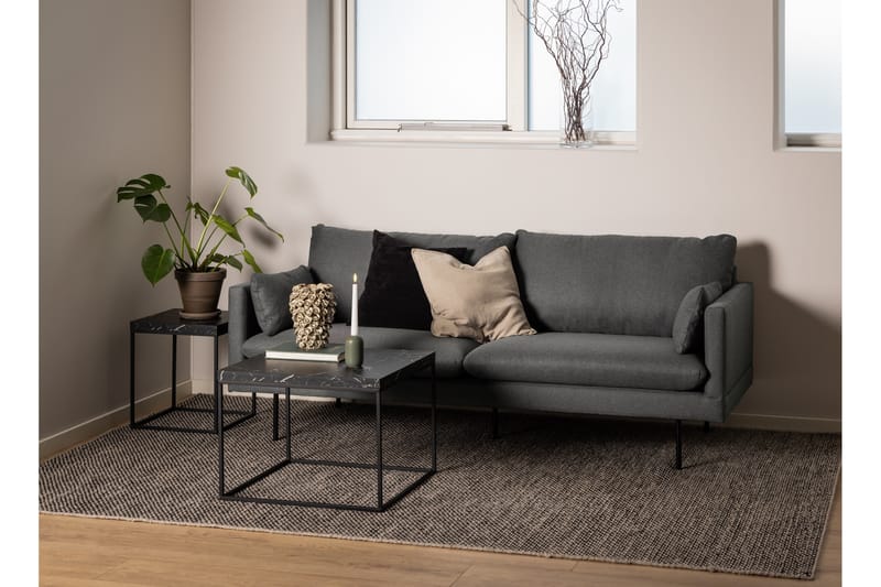 Soffbord Adisan 40x40 cm - Svart - Möbler - Bord & matgrupp - Soffbord