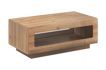 Soffbord Albertie 110 cm med Förvaring Hylla - Trä/Natur - Möbler - Bord & matgrupp - Soffbord