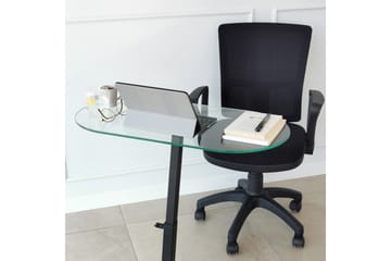 Soffbord Amadox 70x35x70 cm Oval - Svart - Möbler - Bord & matgrupp - Soffbord
