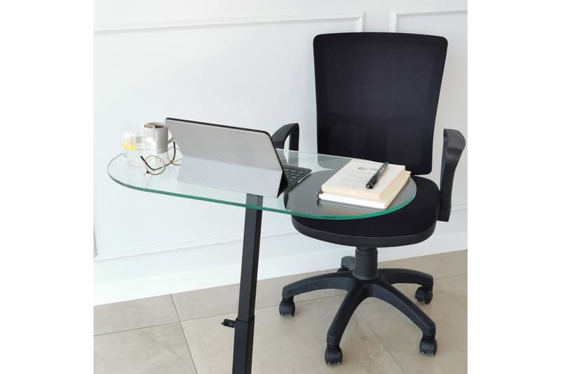 Soffbord Amadox 70x35x70 cm Oval - Svart - Möbler - Bord & matgrupp - Soffbord