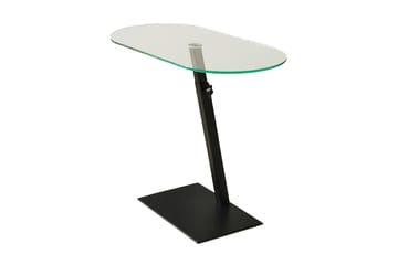 Soffbord Amadox 70x35x70 cm Oval - Svart - Möbler - Bord & matgrupp - Soffbord