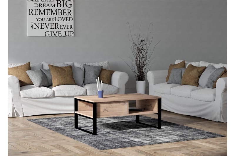 Soffbord Antlerriver 100 cm - Natur - Möbler - Bord & matgrupp - Soffbord