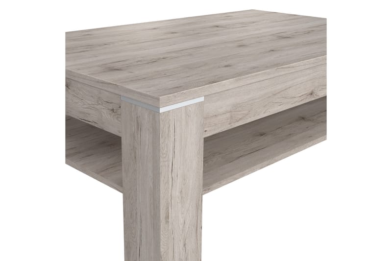 Soffbord Belaugh 120 cm med Förvaring Hylla - Brun/Natur - Möbler - Bord & matgrupp - Soffbord