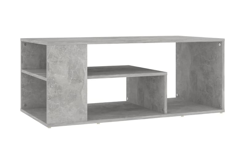 Soffbord betonggr�å 100x50x40 cm spånskiva - Grå - Soffbord