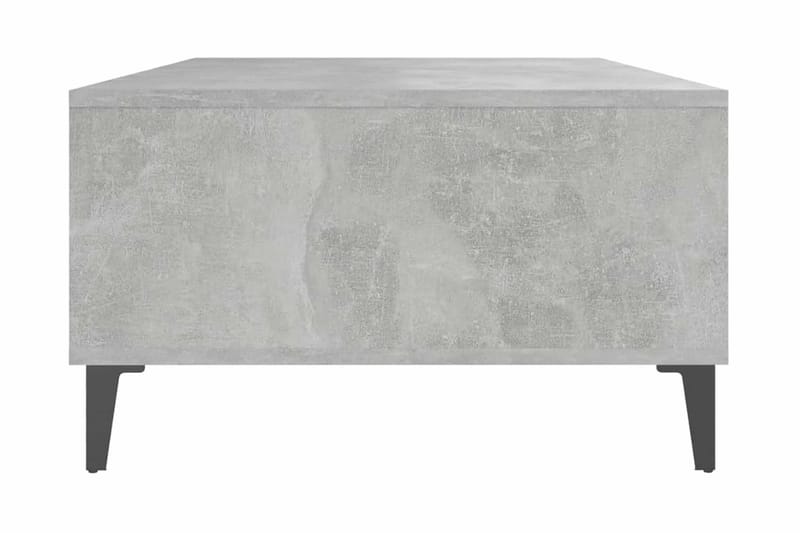 Soffbord betonggrå 103,5x60x35 cm spånskiva - Grå - Soffbord