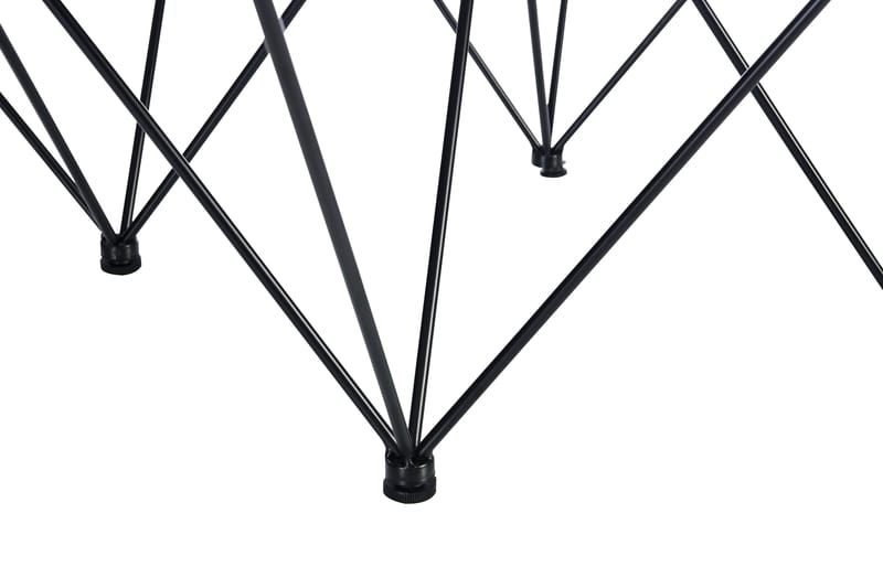 Soffbord Bijou 80 cm - Rökfärgat glas/Svart - Möbler - Bord & matgrupp - Soffbord
