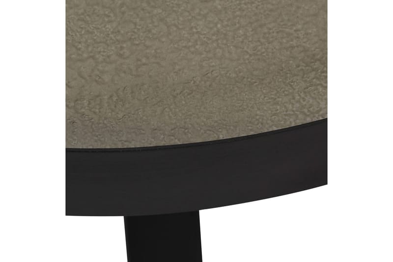 Soffbord bordsskiva i betong 74x32 cm - Svart - Soffbord