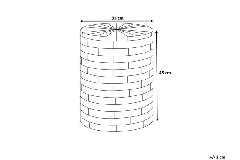 Soffbord Brant 35 cm - Brun - Soffbord