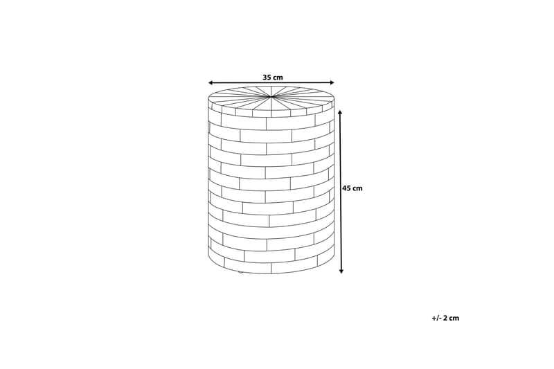 Soffbord Brant 35 cm - Brun - Soffbord