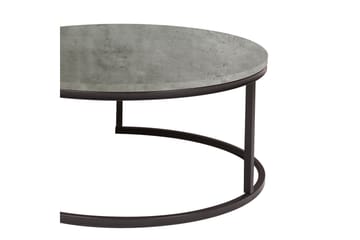 Soffbord Britu 80x35 cm Grå - Möbler - Bord & matgrupp - Soffbord