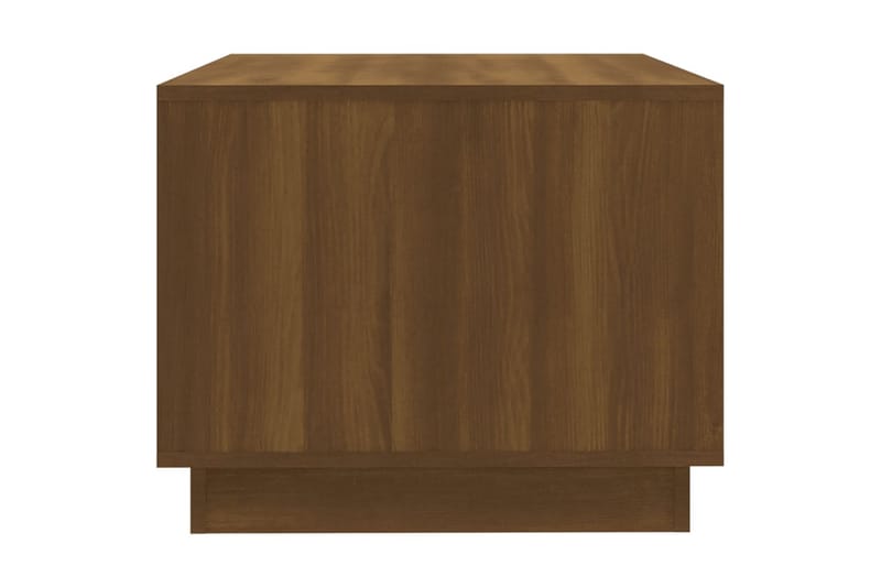 Soffbord brun ek 102,5x55x44 cm spånskiva - Brun - Soffbord