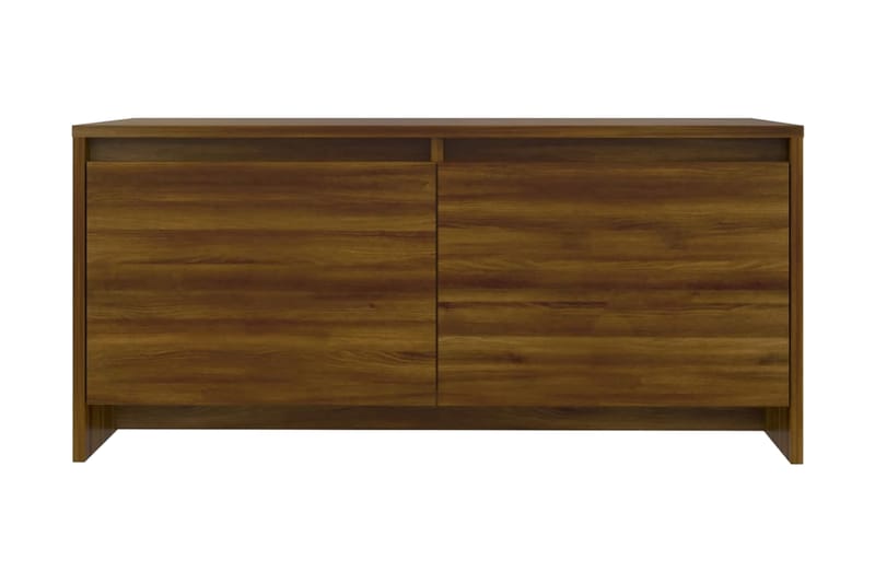 Soffbord brun ek 90x50x41,5 cm spånskiva - Brun - Soffbord