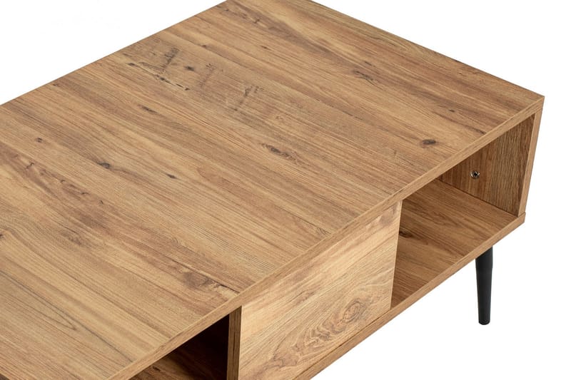 Soffbord Bukle 90 cm - Brun/Svart - Möbler - Bord & matgrupp - Soffbord