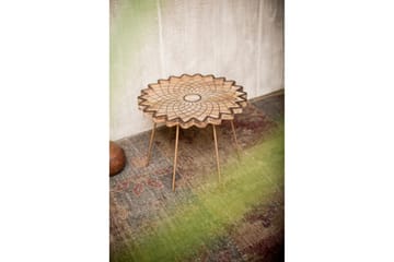 Soffbord Caminda 40 cm Runt - Mangoträ/Natur - Möbler - Bord & matgrupp - Soffbord