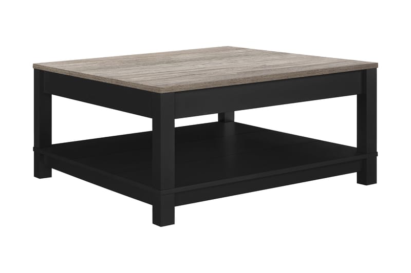 Soffbord Carver 90 cm Svart - Dorel Home - Möbler - Bord & matgrupp - Soffbord
