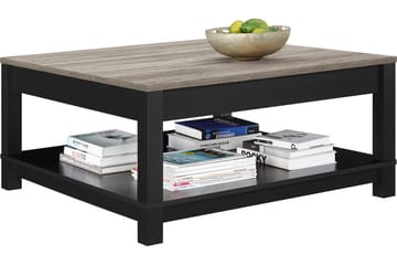 Soffbord Carver 90 cm Svart - Dorel Home - Möbler - Bord & matgrupp - Soffbord