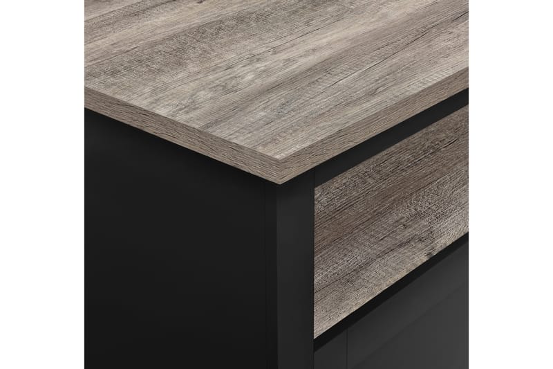 Soffbord Carver 90 cm Svart - Dorel Home - Möbler - Bord & matgrupp - Soffbord