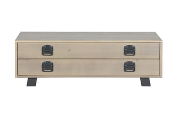 Soffbord Catemo 110 cm med Förvaring Låda - Beige/Grå - Möbler - Bord & matgrupp - Soffbord