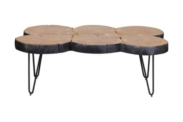 Soffbord Charford 115 cm - Akacia/Svart - Möbler - Bord & matgrupp - Soffbord