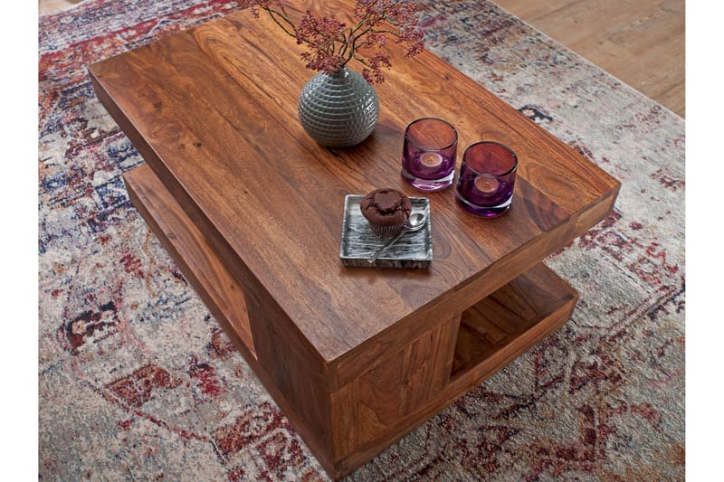 Soffbord Clanton 60 cm - Valnötsbrun - Möbler - Bord & matgrupp - Soffbord