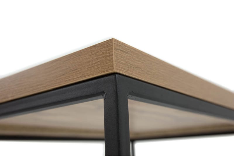 Soffbord Cubinson 100 cm - Ekfärg/Svart - Möbler - Bord & matgrupp - Soffbord