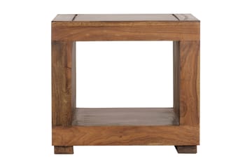 Soffbord Cumens 50 cm med Förvaring Hylla - Massivt Trä - Möbler - Bord & matgrupp - Soffbord