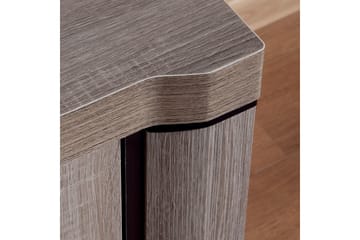 Soffbord Domineck 90 cm med Förvaring Hylla - Tryffel/Beige/Grå - Möbler - Bord & matgrupp - Soffbord